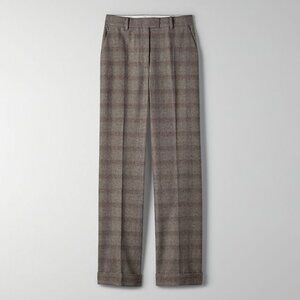 Aritzia Wilfred ANDALUSIA PANT BROWN/RUST